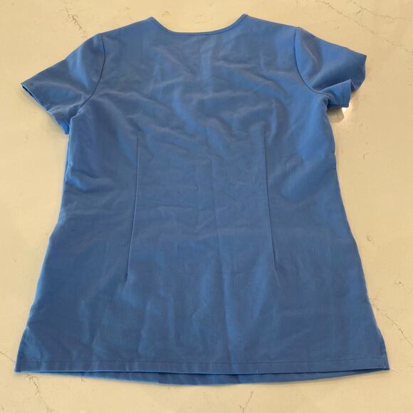 Figs Casma Three-Pocket Scrub‎ Top Blue Size XXS - Picture 2 of 7